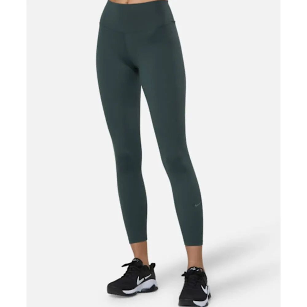 New Nike Womens One 7/8 Leggings Green