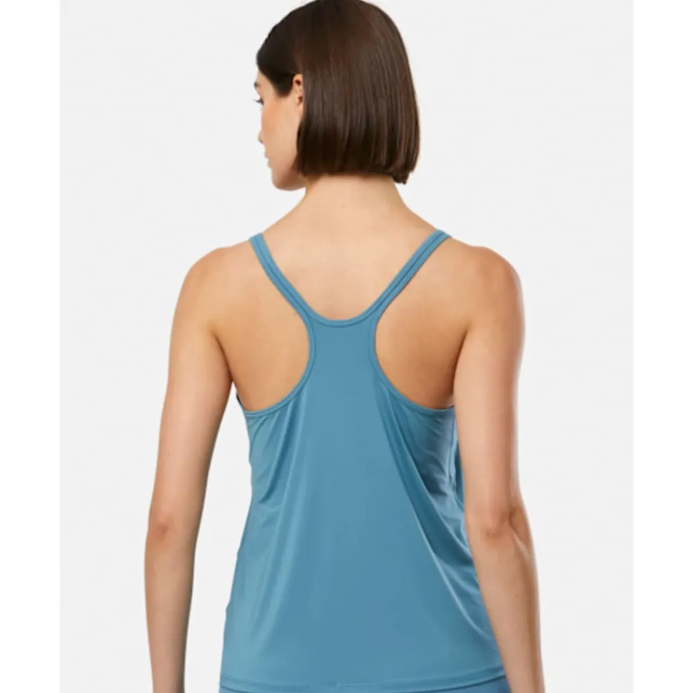 New Nike Womens One Classic Strappy Tank Top Blue