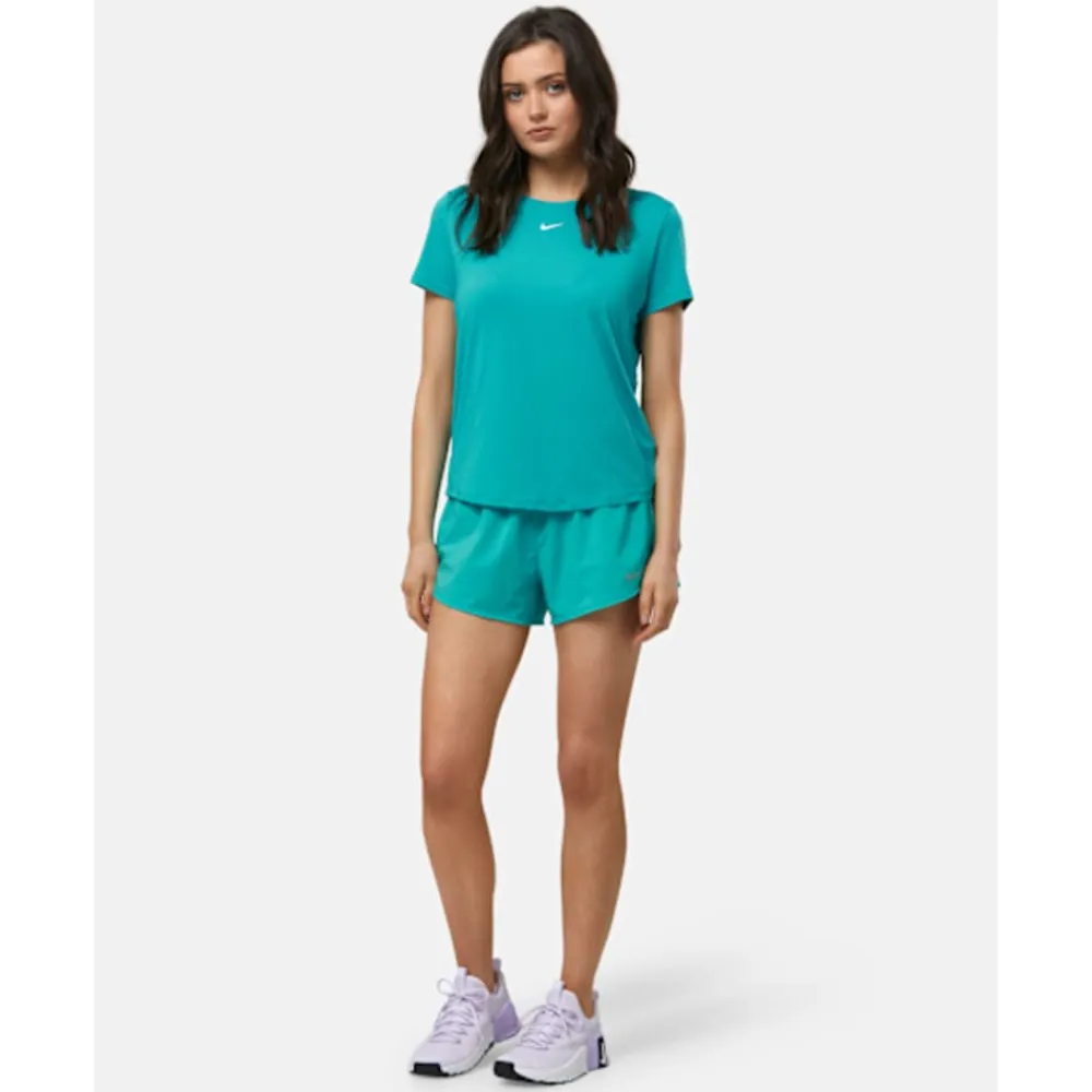 New Nike Womens One Classic T-Shirt Blue