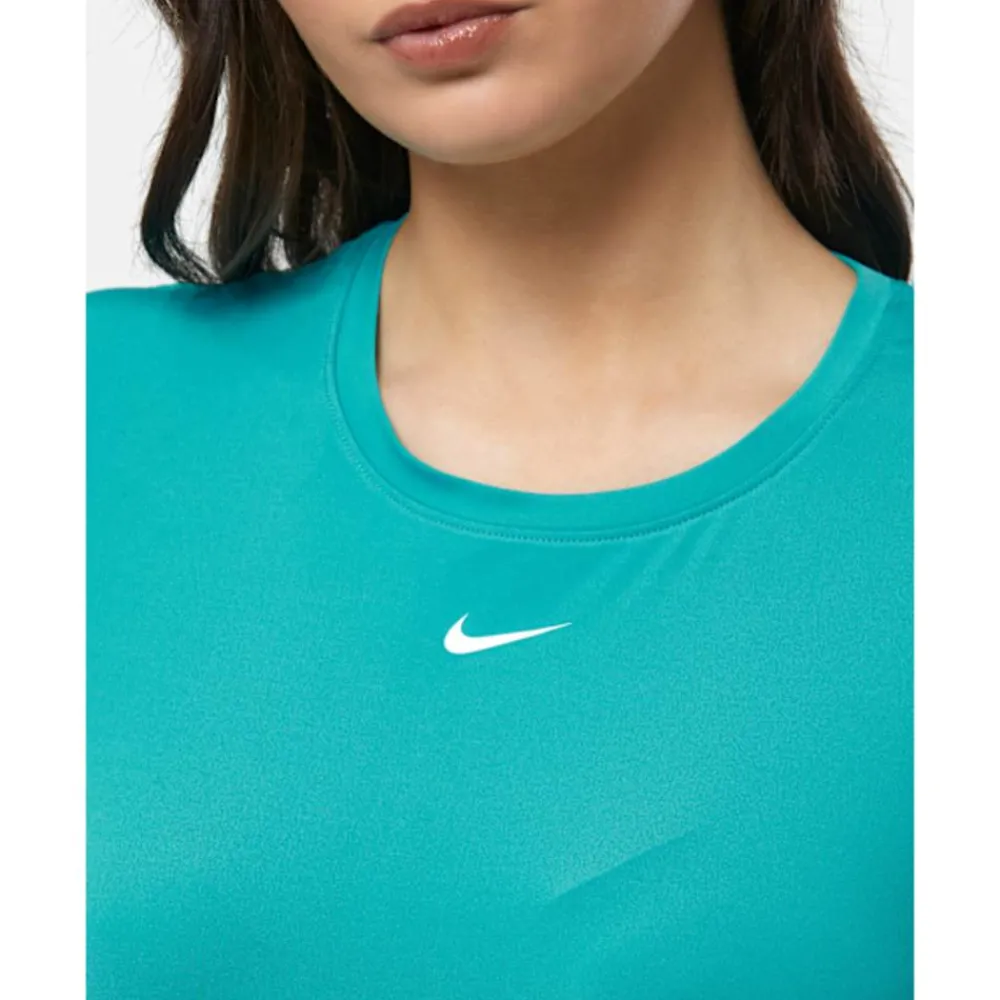 New Nike Womens One Classic T-Shirt Blue