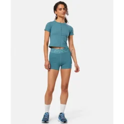 Outlet Nike Womens One Fitted T-Shirt Blue