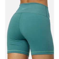 Hot Nike Womens One Rib 5 Inch Shorts Green