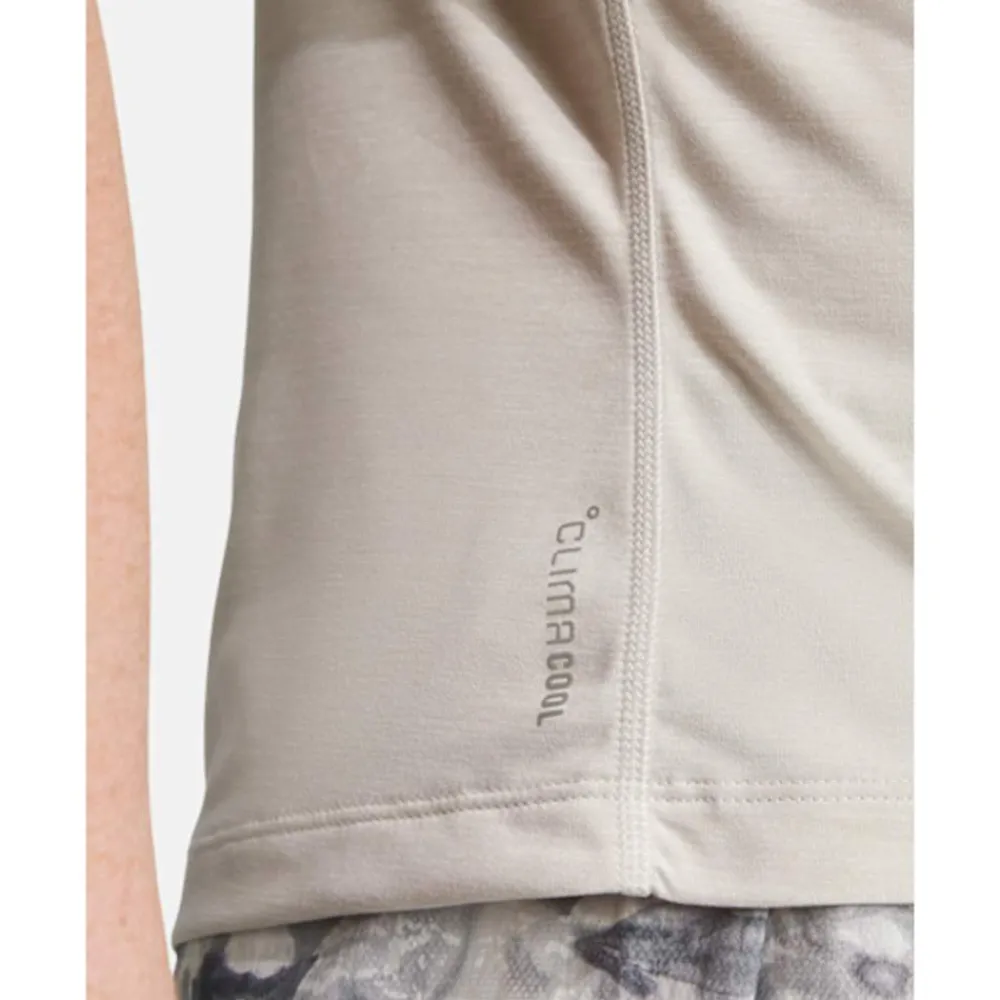 Discount adidas Originals Womens Own The Run T-Shirt Grey