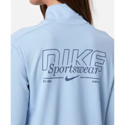Outlet Nike Womens Pacer Half Zip Top Blue
