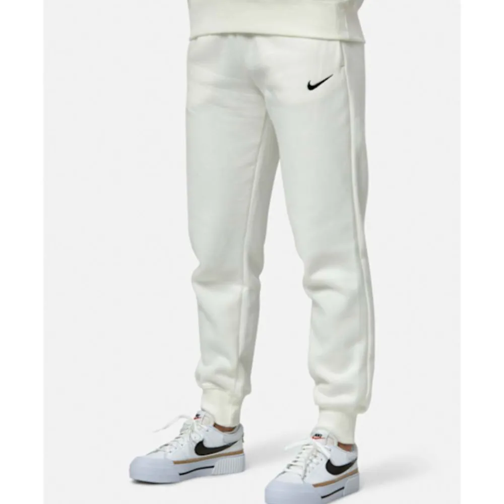 Best Nike Womens Phoenix Fleece Pants Cream