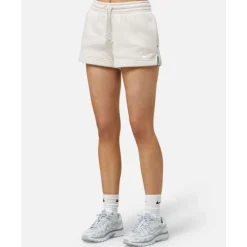 Discount Nike Womens Phoenix Fleece Shorts Cream