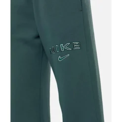 Fashion Nike Womens Phoenix Fleece Wide Leg Pants Green