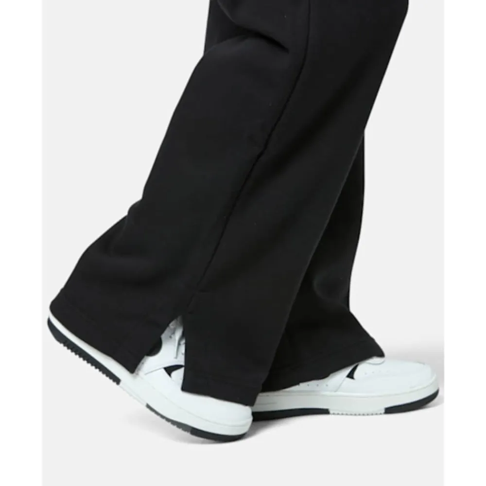 Outlet Nike Womens Phoenix Fleece Wide Leg Pants Black