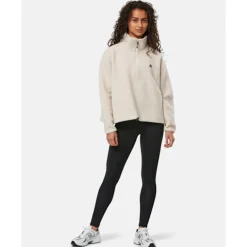 Outlet 4TH ARQ Womens Phoenix Half Zip Top Ecru
