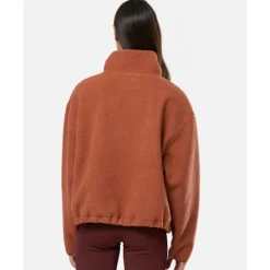 Fashion 4TH ARQ Womens Phoenix Half Zip Top Cinnamon