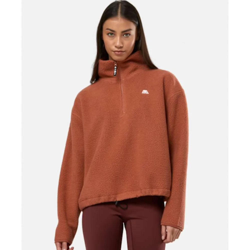 Fashion 4TH ARQ Womens Phoenix Half Zip Top Cinnamon