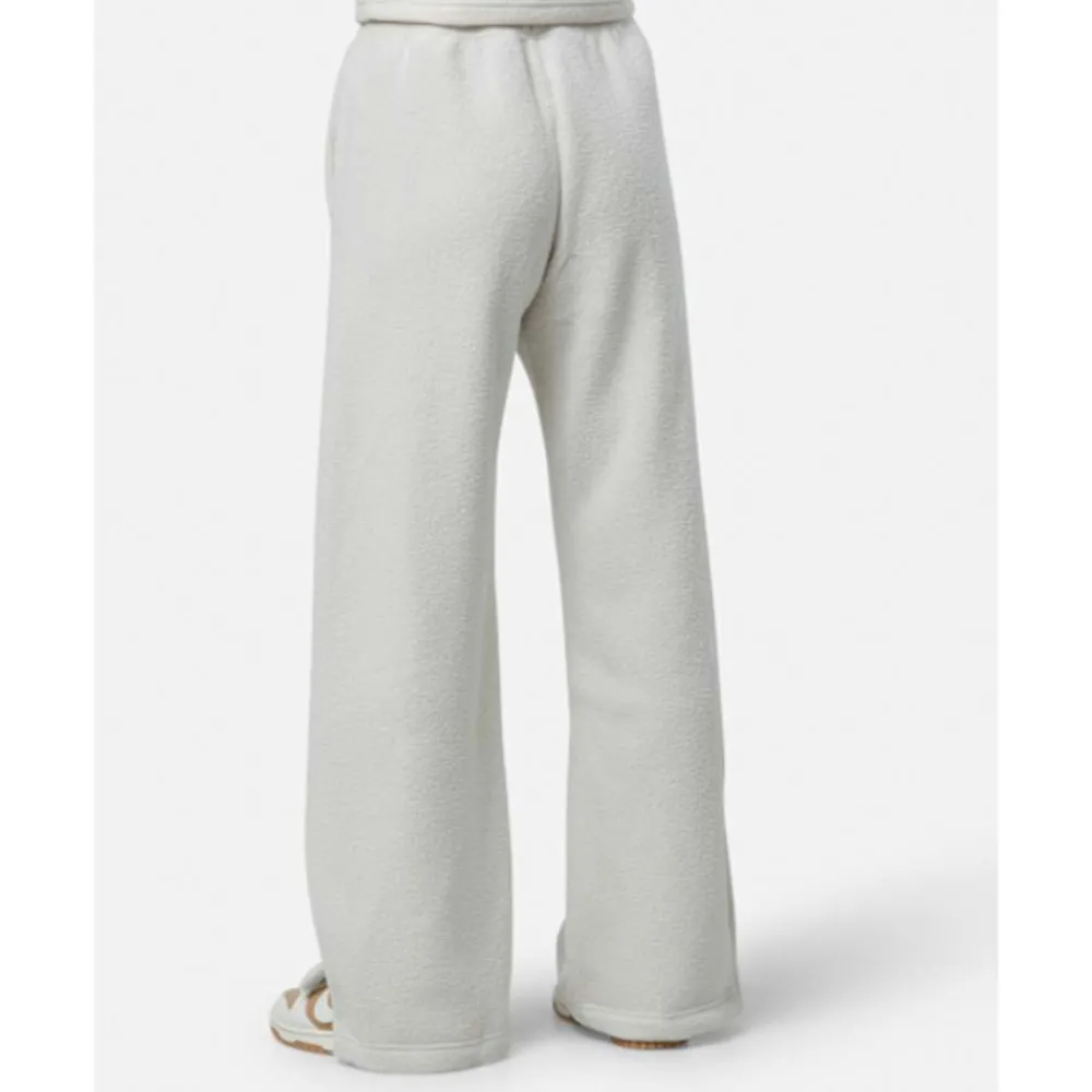 Fashion Nike Womens Phoenix Plush Wide Leg Pants Cream