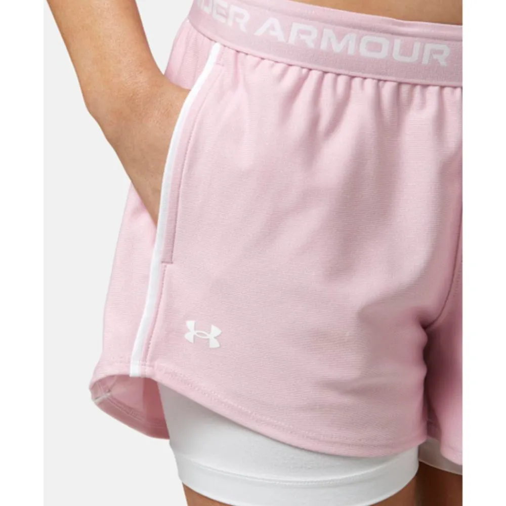 Fashion Under Armour Womens Play Up 2-in-1 Shorts Pink