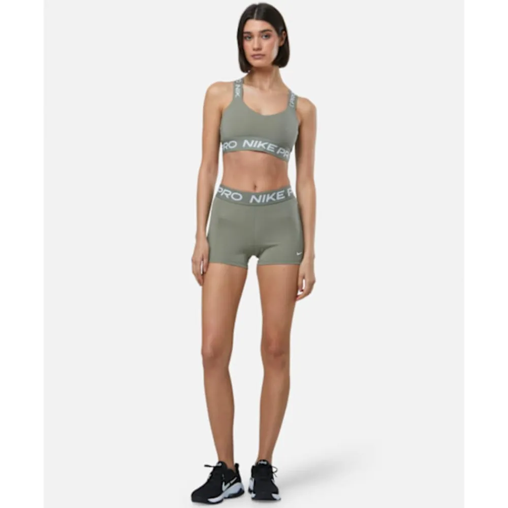 Fashion Nike Womens Pro 3 Inch Shorts Green
