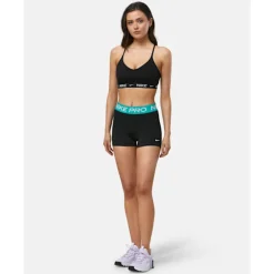Discount Nike Womens Pro 3 Inch Shorts Blue