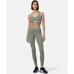 Fashion Nike Womens Pro Light Support Sports Bra Green