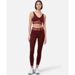 Fashion Nike Womens Pro Sculpt Leggings Red