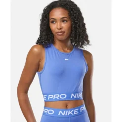 New Nike Womens Pro Tank Top Blue