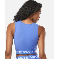 New Nike Womens Pro Tank Top Blue