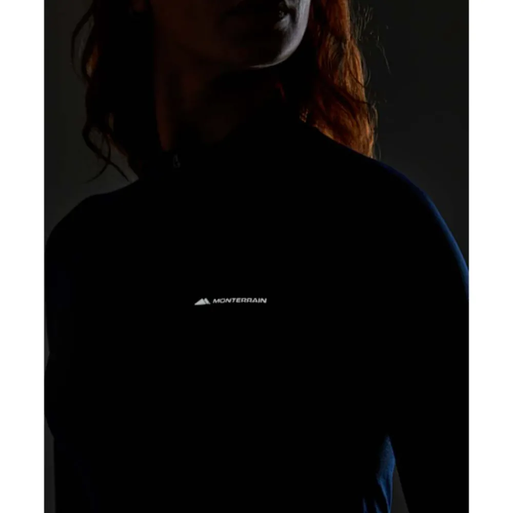 Best Monterrain Womens Radiant Seamless Track Top Navy