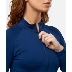 Best Monterrain Womens Radiant Seamless Track Top Navy