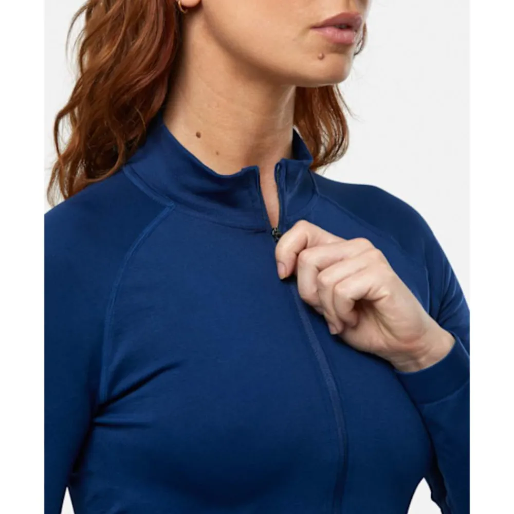 Best Monterrain Womens Radiant Seamless Track Top Navy