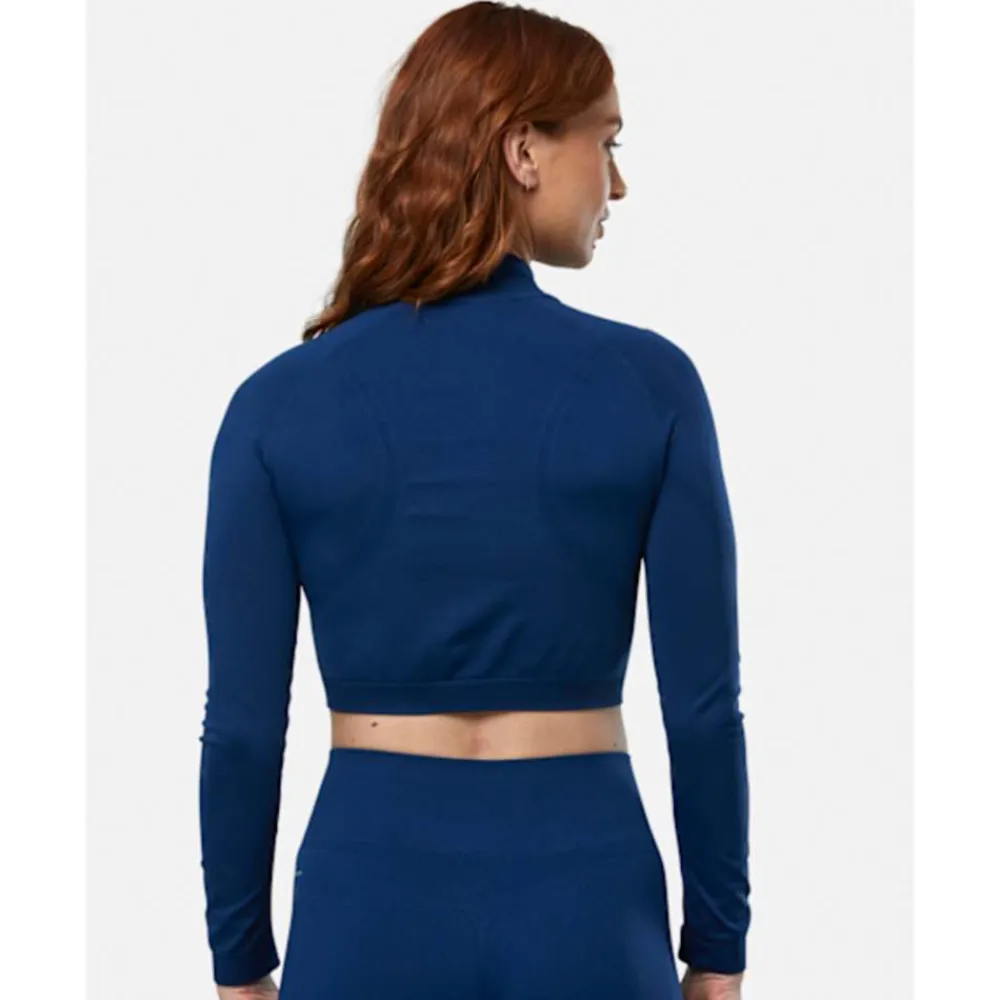 Best Monterrain Womens Radiant Seamless Track Top Navy