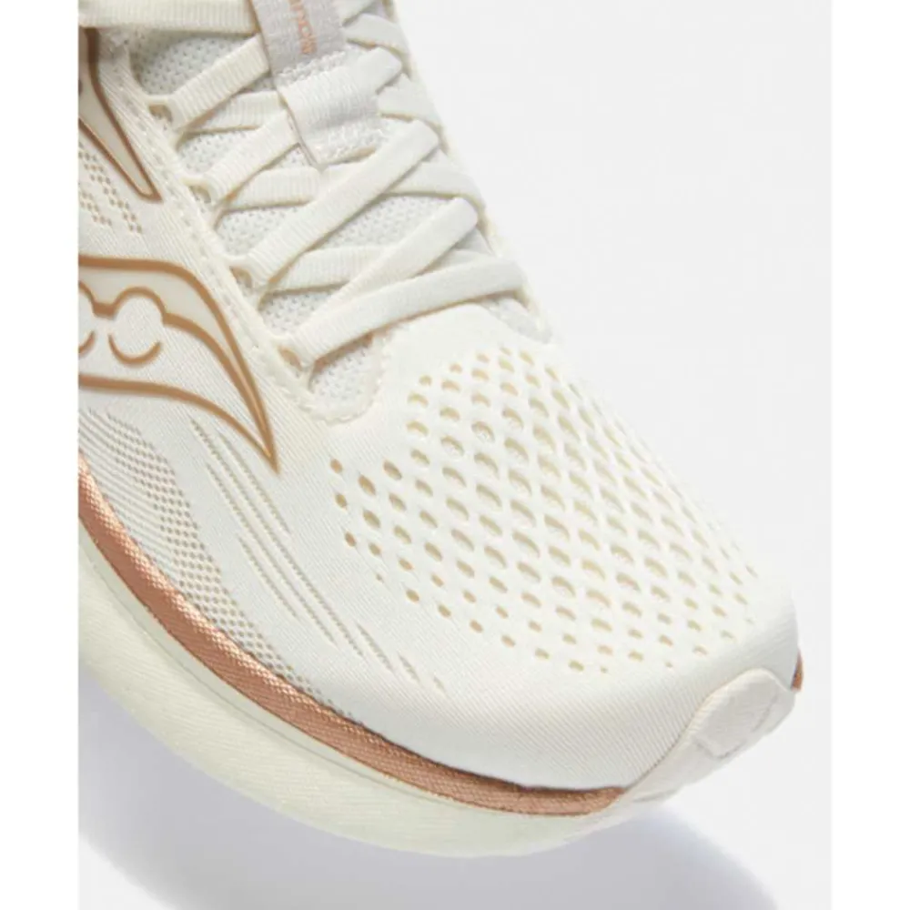 Discount Saucony Womens Ride 18 Cream