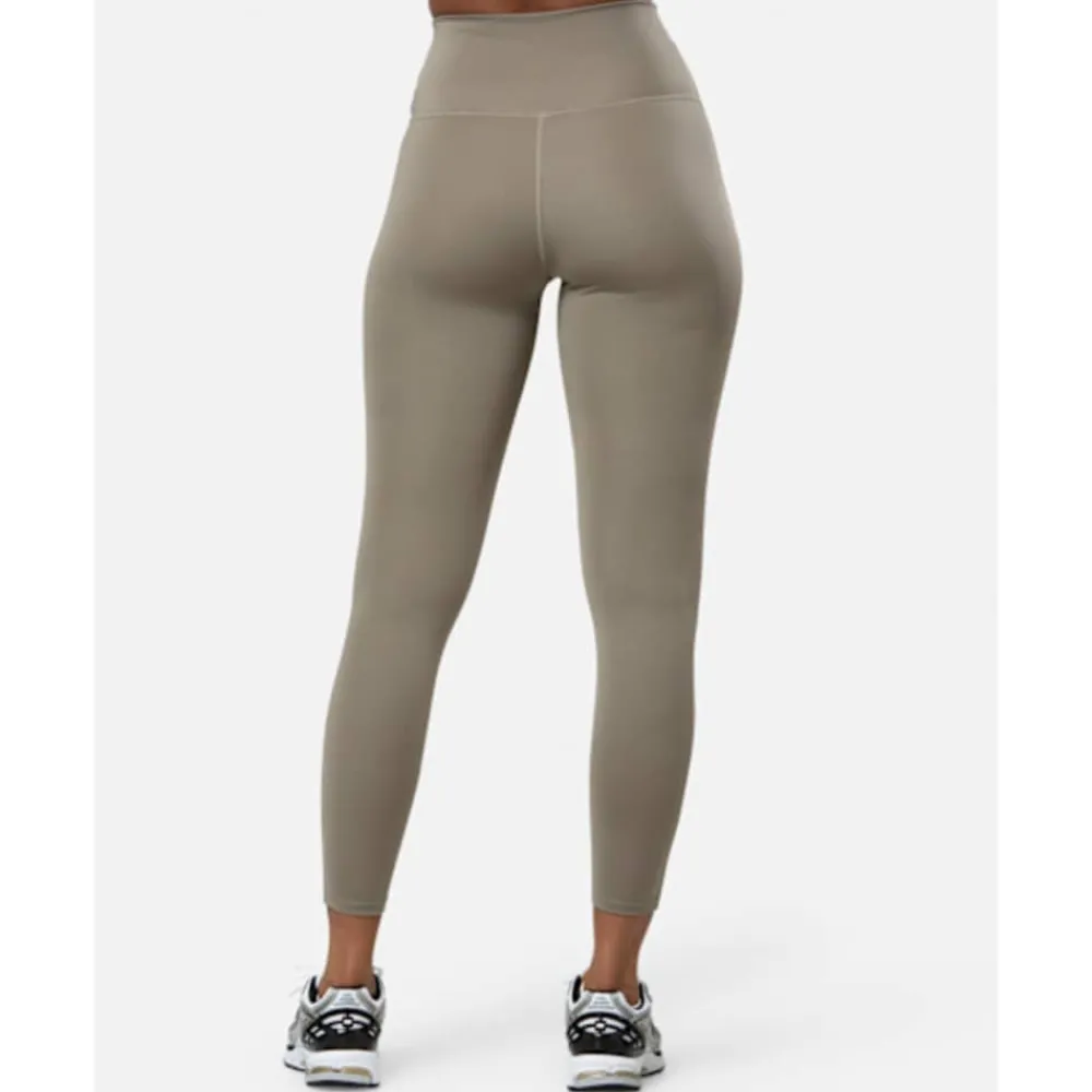 Discount New Balance Womens Script Leggings Brown
