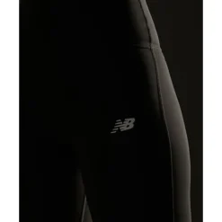 Discount New Balance Womens Script Leggings Brown