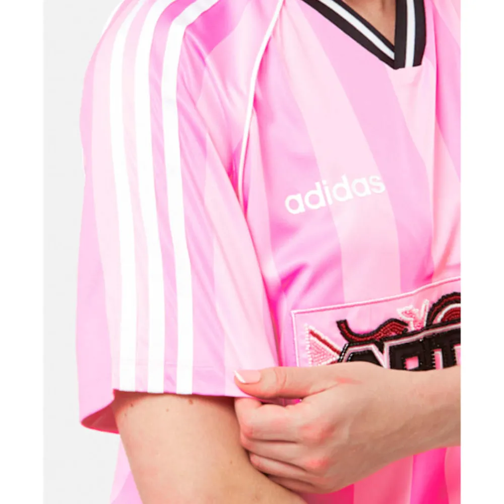 Clearance adidas Originals Womens Soccer Summer Jersey Pink