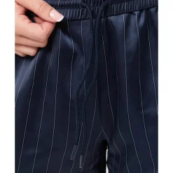 Clearance adidas Originals Womens Soccer Summer Satin Shorts Navy
