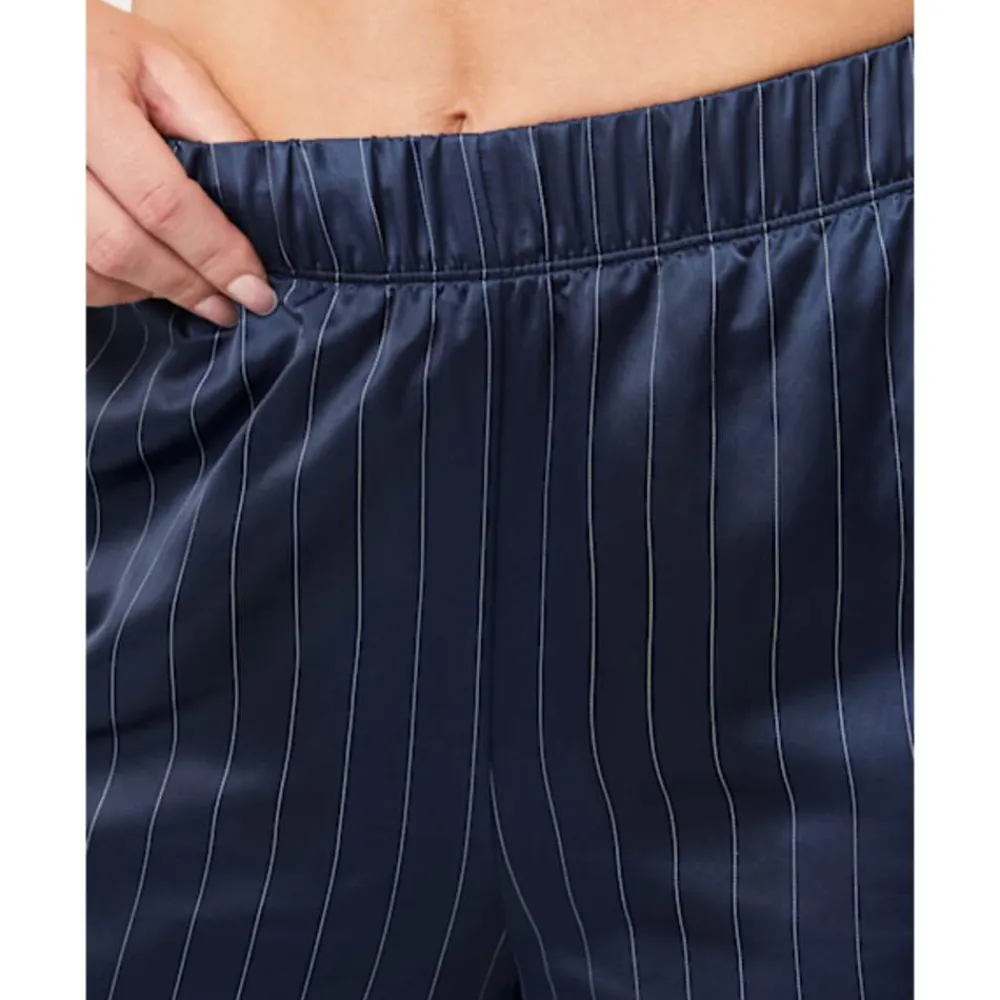 Best adidas Originals Womens Soccer Summer Satin Pants Navy