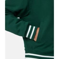 Sale New Balance Womens Sportswear Greatest Hits Varsity Jacket Green