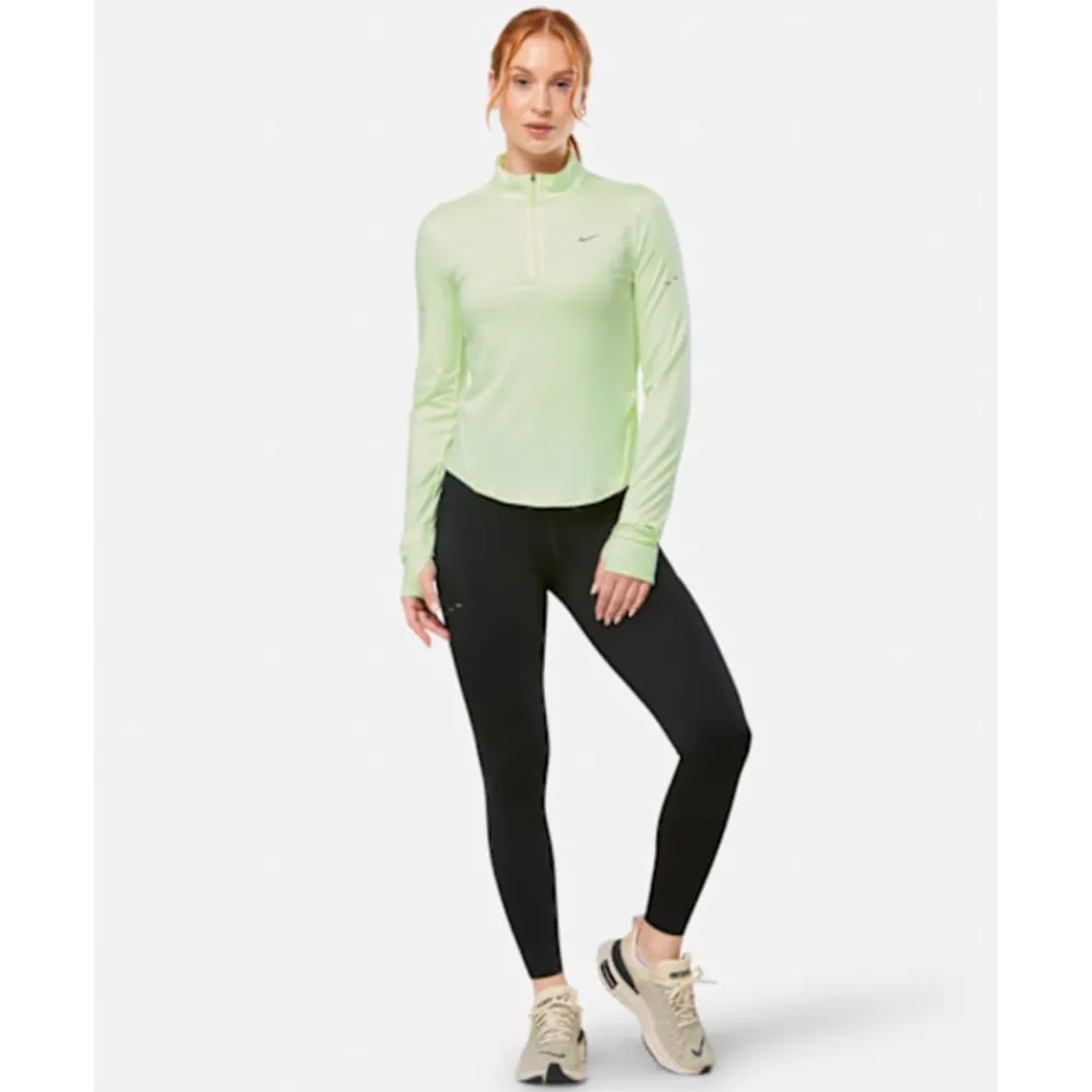 Sale Nike Womens Swift Half Zip Top Yellow