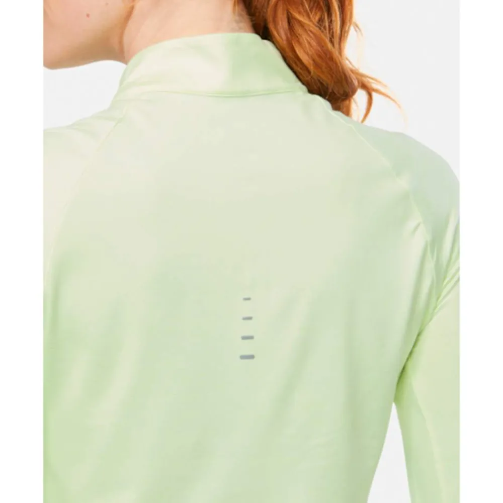 Sale Nike Womens Swift Half Zip Top Yellow