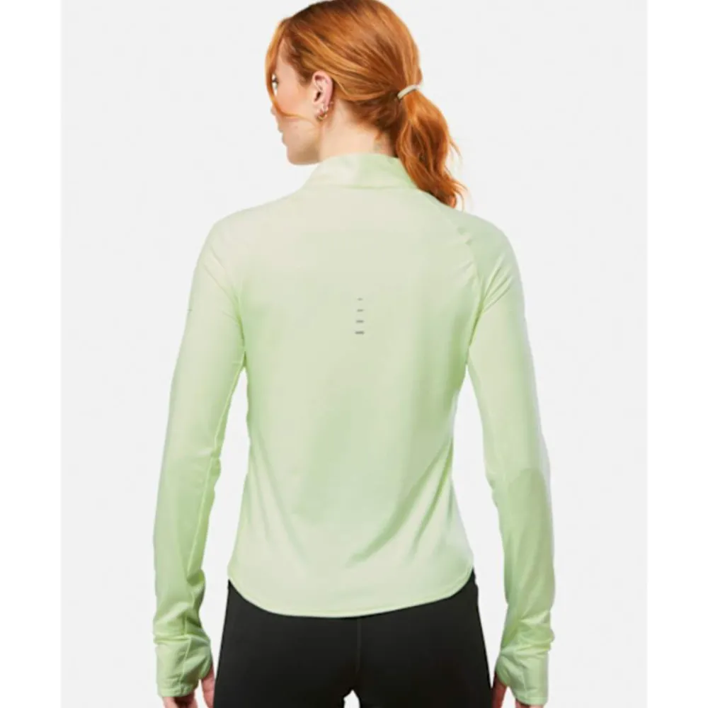 Sale Nike Womens Swift Half Zip Top Yellow