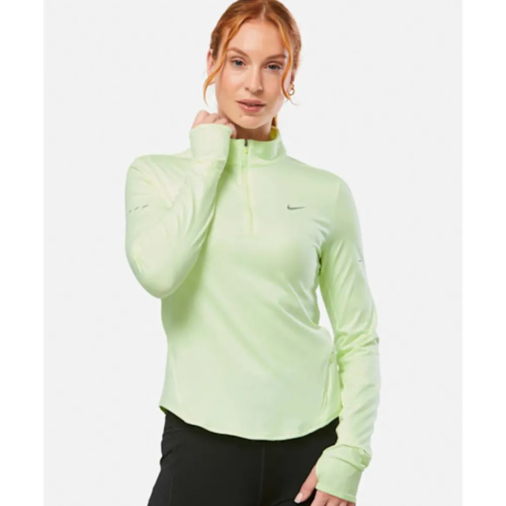 Sale Nike Womens Swift Half Zip Top Yellow