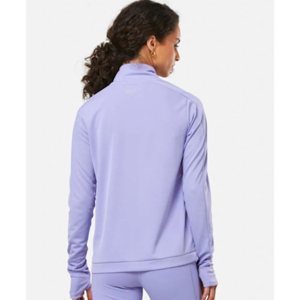 Outlet Nike Womens Swoosh Half Zip Top Purple
