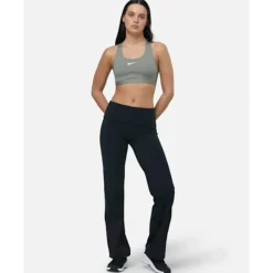 Clearance Nike Womens Swoosh Light Support Sports Bra Green