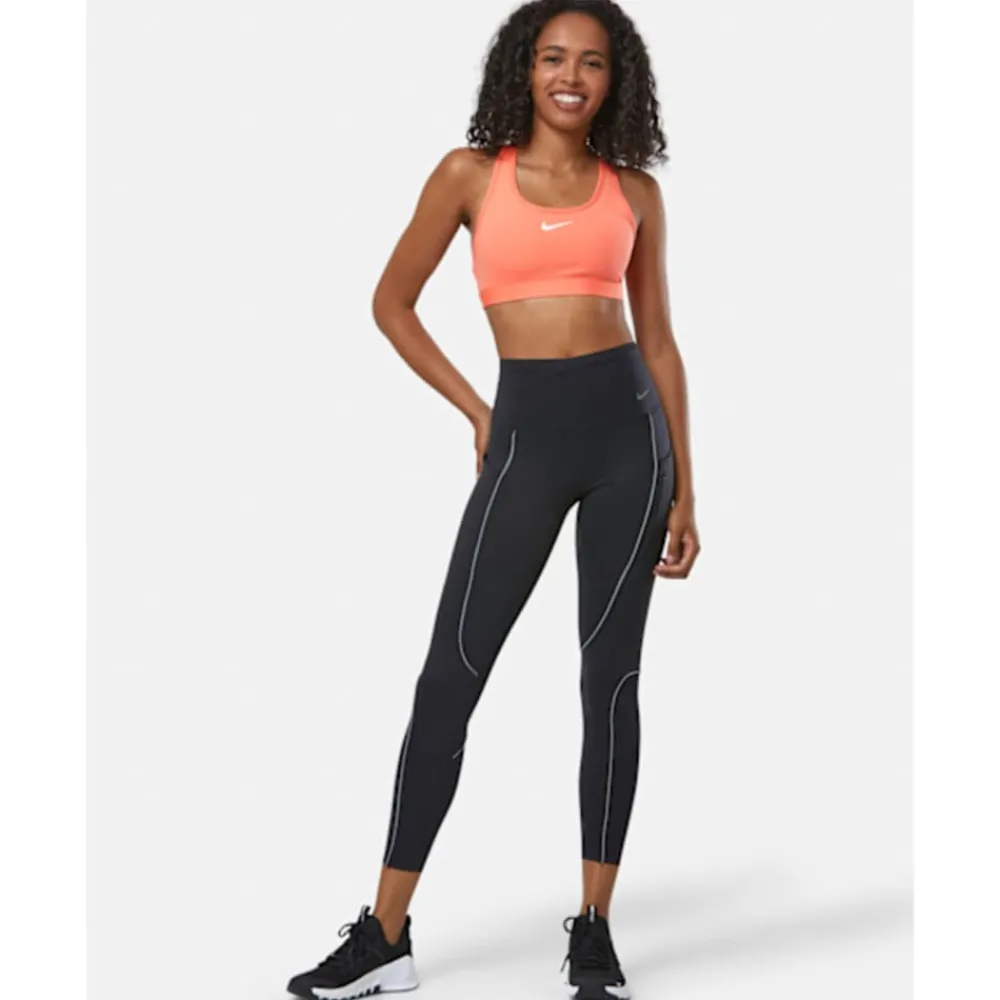 Hot Nike Womens Swoosh Medium Support Sports Bra Red