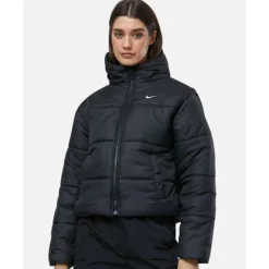 Outlet Nike Womens Synthetic Fill Puffer Jacket Black
