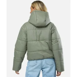Best Nike Womens Synthetic Fill Puffer Jacket Green