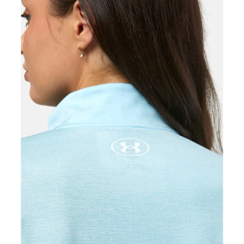 Best Under Armour Womens Tech Half Zip Top Blue