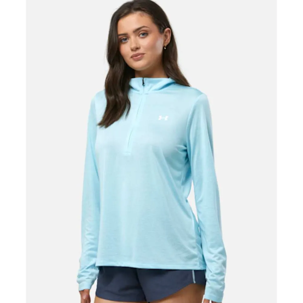 Best Under Armour Womens Tech Half Zip Top Blue