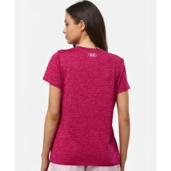 Fashion Under Armour Womens Tech T-Shirt Pink