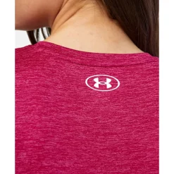 Fashion Under Armour Womens Tech T-Shirt Pink