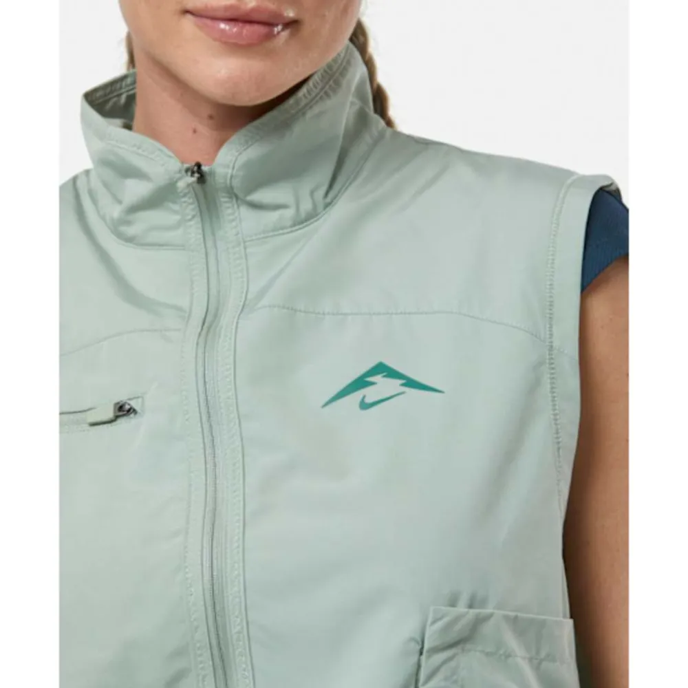 Hot Nike Womens Trail Repel Vest Green
