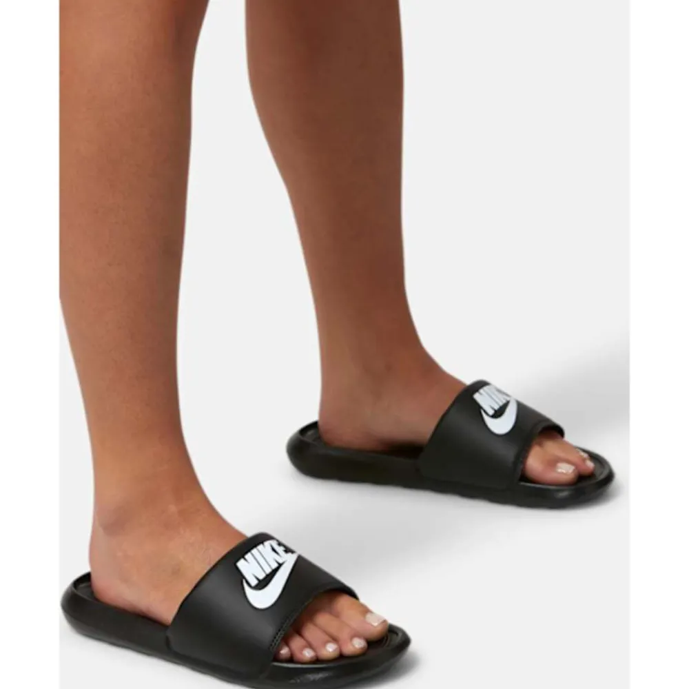 Clearance Nike Womens Victori One Slides Black