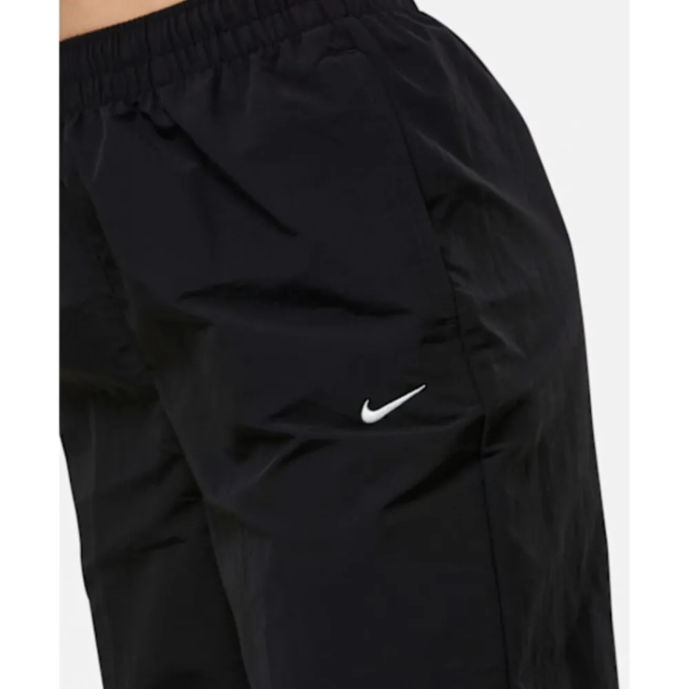 Fashion Nike Womens Woven Zip Pants Black